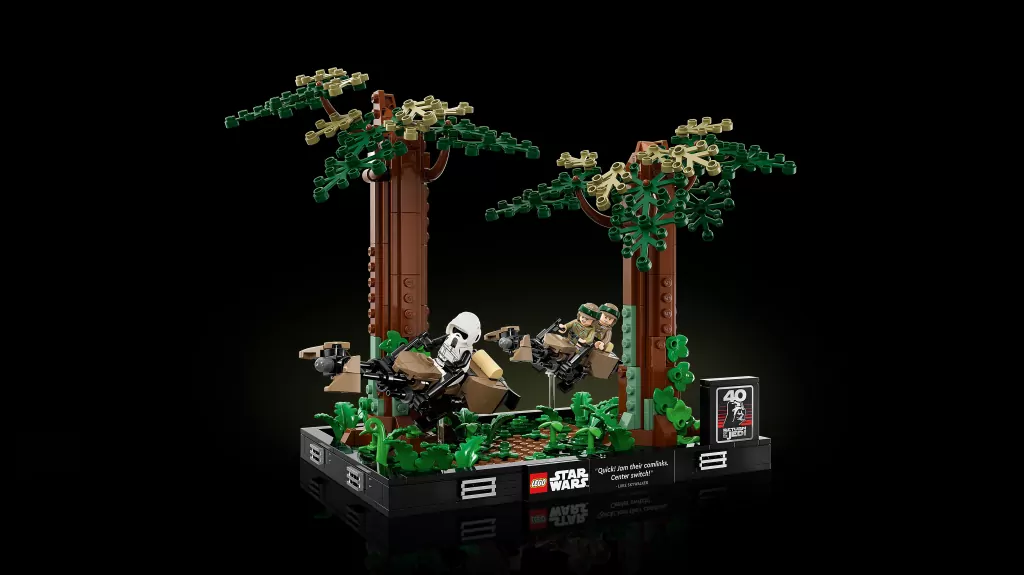 LEGO® Star Wars™. Diorama: Pościg na ścigaczu przez Endor™. 75353 - tantis.pl