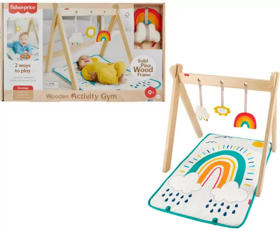 Fisher-Price Wooden Activity Gym - tantis.pl
