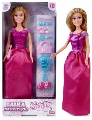 Lalka Natalia 29cm Księżniczka z akcesoriami - tantis.pl