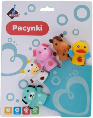 Pacynki na palce. Zwierzątka farma