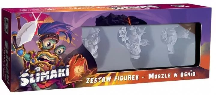 Ślimaki Muszle w ogniu - zestaw figurek GALAKTA - tantis.pl