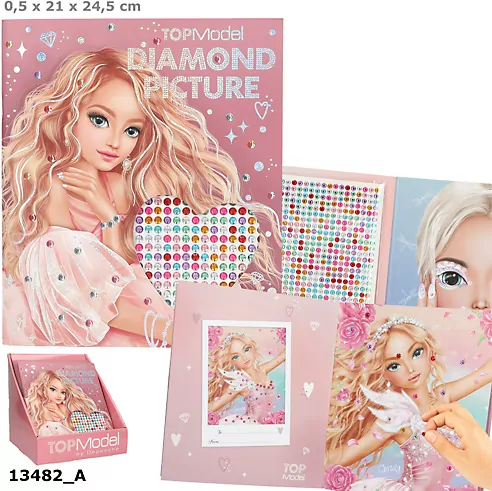 Zestaw kreatywny Diamond Picture Top Model 13482A - tantis.pl