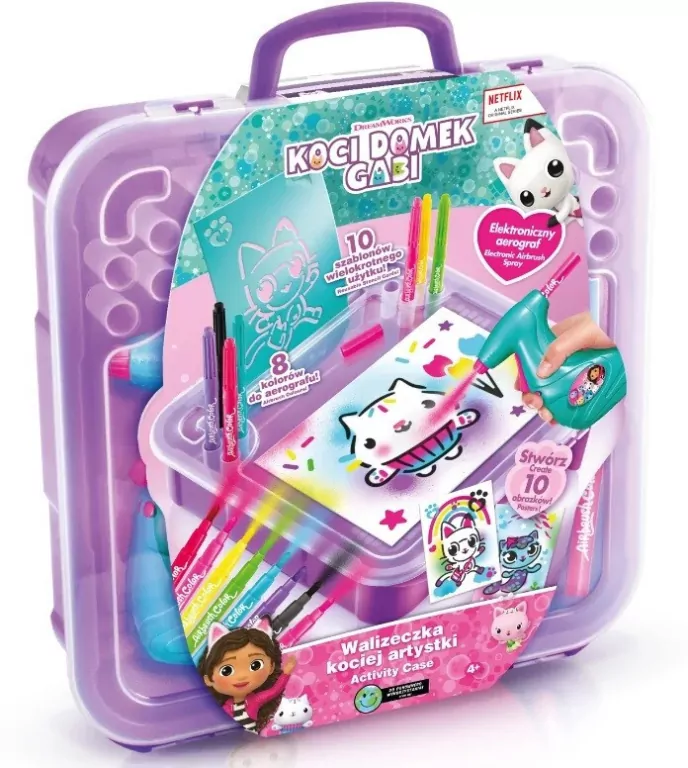 Koci Domek Gabi. Walizeczka kociej artystki - tantis.pl