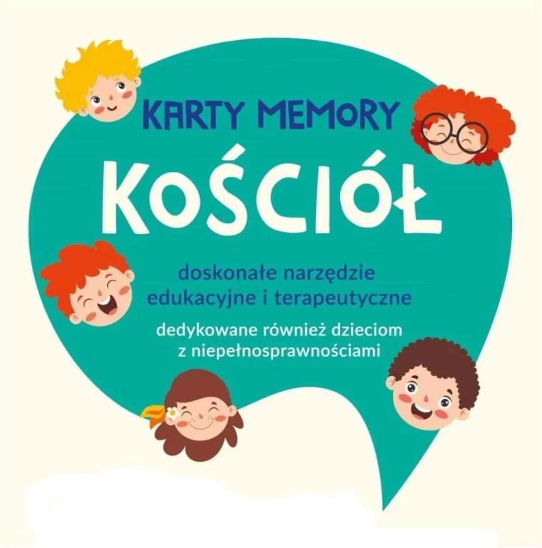 Kościół - karty memory dla dzieci młodszych z SPE - tantis.pl
