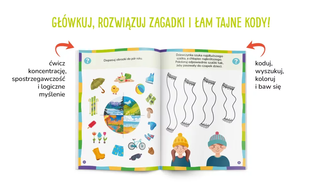 Kapitan Nauka Łamigłówki dla 3-latka - tantis.pl