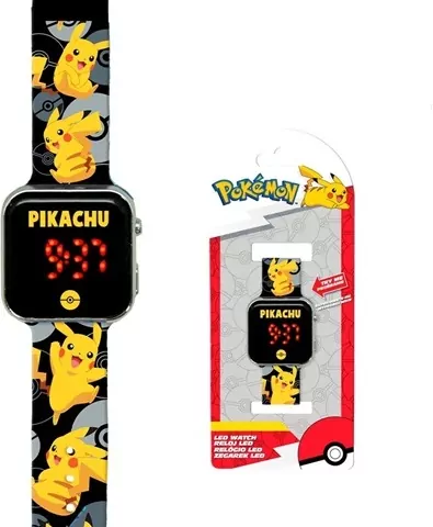 Zegarek LED z kalendarzem Pokemon POK4402 - tantis.pl