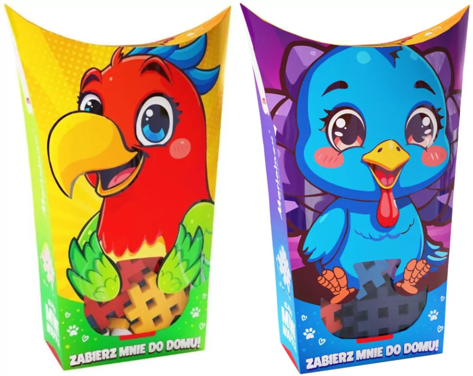 Pakiet: Papuga. Pocket Pets. Mini Waffle/Indyk. Pocket Pets. Mini Waffle - tantis.pl