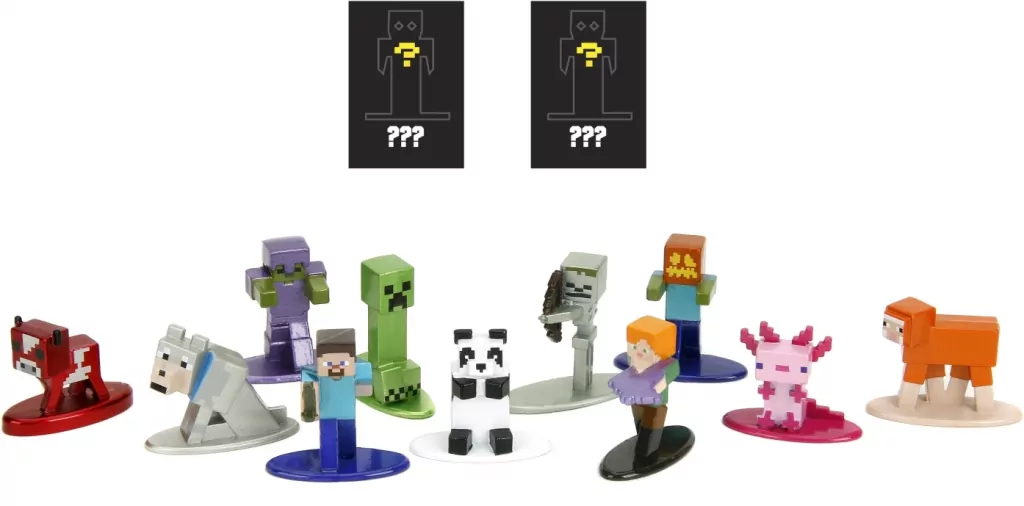 Jada Minecraft Metal fig BP W5 4cm MIX - tantis.pl