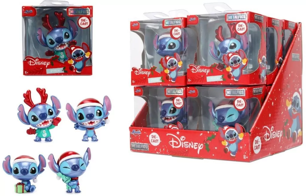 Jada Stitch Metal fig Santa 6,5cm MIX - tantis.pl