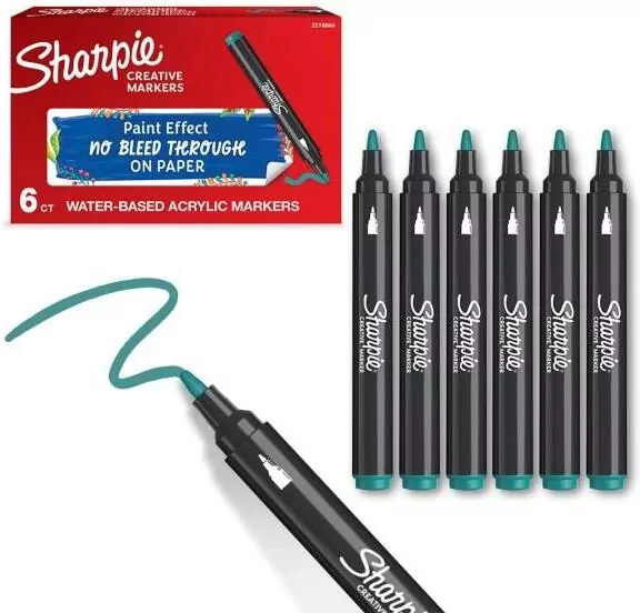 Markery akrylowe zielone - tantis.pl