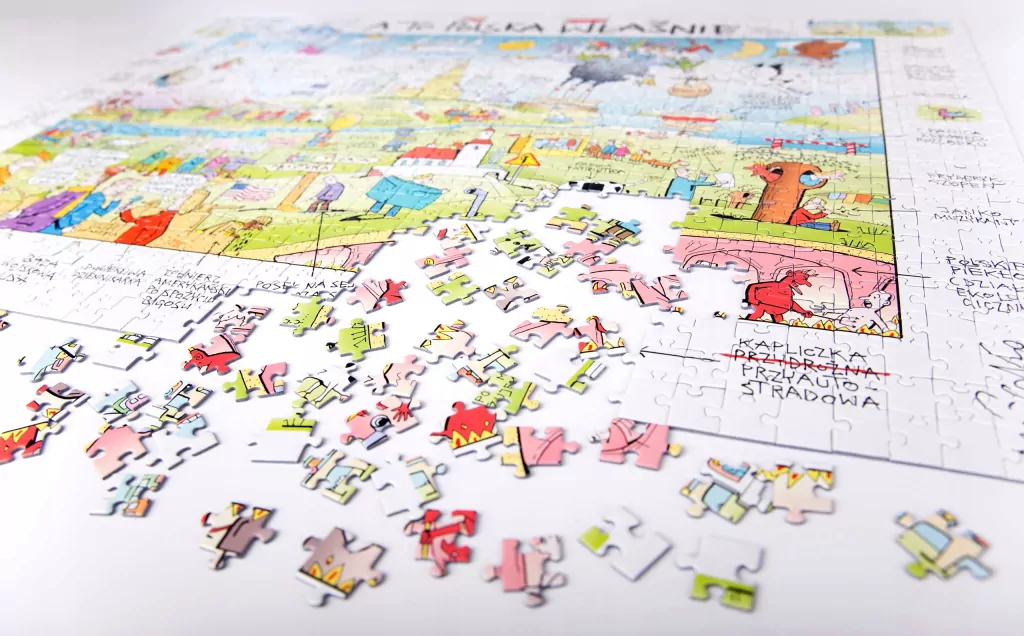 Puzzle 1000 A to Polska właśnie - tantis.pl
