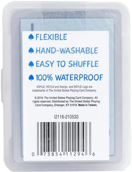 Karty Hoyle Clear Waterproof - tantis.pl