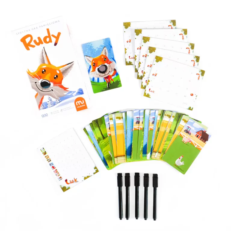 Rudy - sprytna gra pamięciowa - tantis.pl