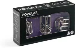 Metalowa układanka, zestaw 3 szt. 92208 Popular