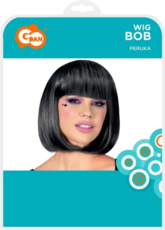 Peruka Bob czarna - tantis.pl