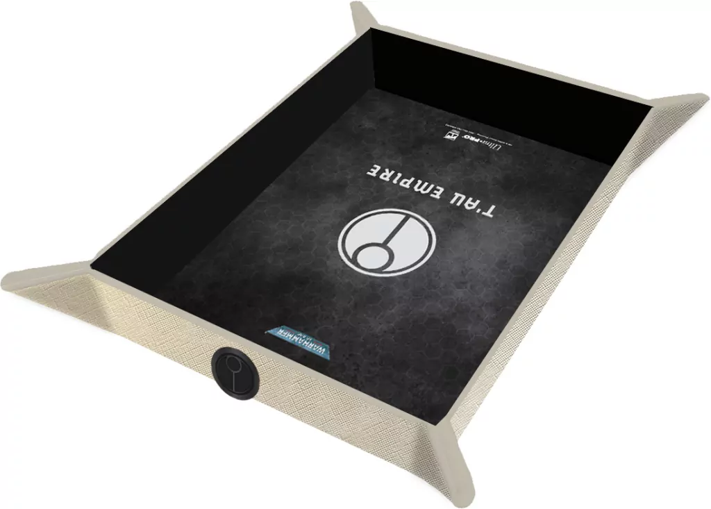 Ultra-Pro: T'au Empire Codex Aligned - Folding Dice Tray Premium - tantis.pl