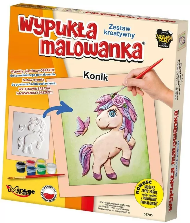 Wypukła Malowanka - Konik - tantis.pl