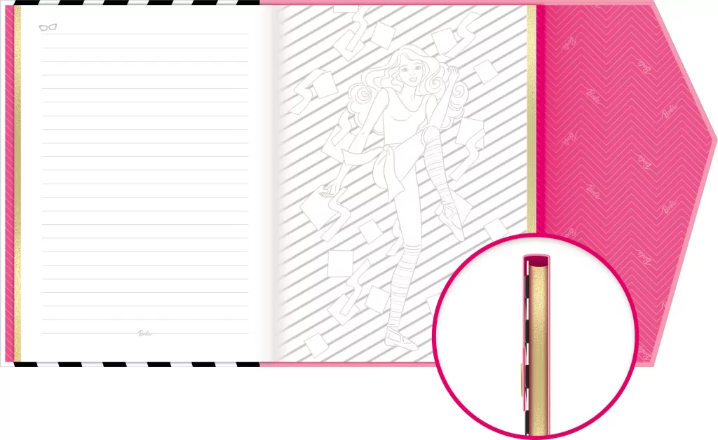 Notes Mattel Barbie - tantis.pl