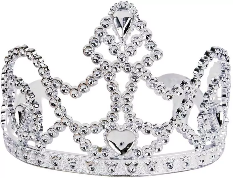 Tiara księżniczki, srebrna - tantis.pl