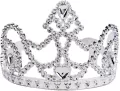 Tiara księżniczki, srebrna - tantis.pl