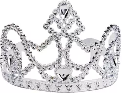 Tiara księżniczki, srebrna