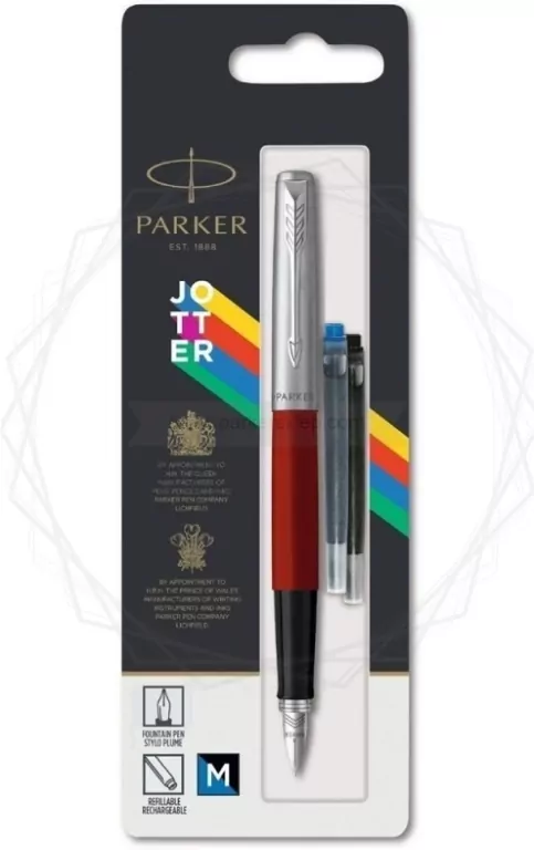 Pióro wieczne Parker jotter Originals Red (M) niebieskie 2096872 - tantis.pl