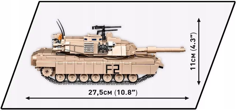 COBI. Armed Forces. Czołg  M1A2 Abrams - tantis.pl