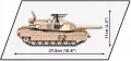 COBI. Armed Forces. Czołg  M1A2 Abrams - tantis.pl