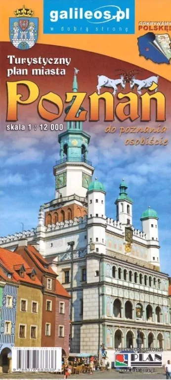 Plan miasta. Poznań 1:12 000 - tantis.pl