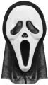 Maska Halloween z kapturem 18x31cm - tantis.pl