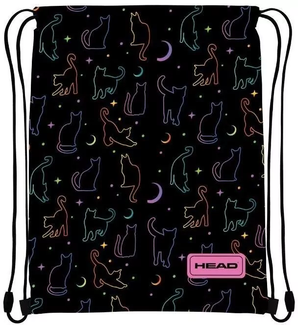 Astra. Worek na obuwie Head Midnight Cats AD1 - tantis.pl