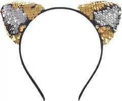 Opaska Kot Disco Cekiny - tantis.pl