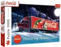 Puzzle 1000 Coca-Cola: Świąteczna Ciężarówka TREFL - tantis.pl