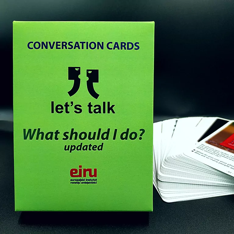 Karty konwersacyjne What should Ido - tantis.pl