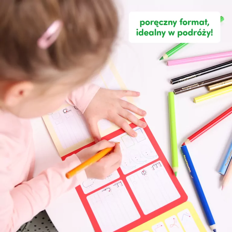 Piszę litery. Dłuuugie rysowanki. CzuCzu - tantis.pl