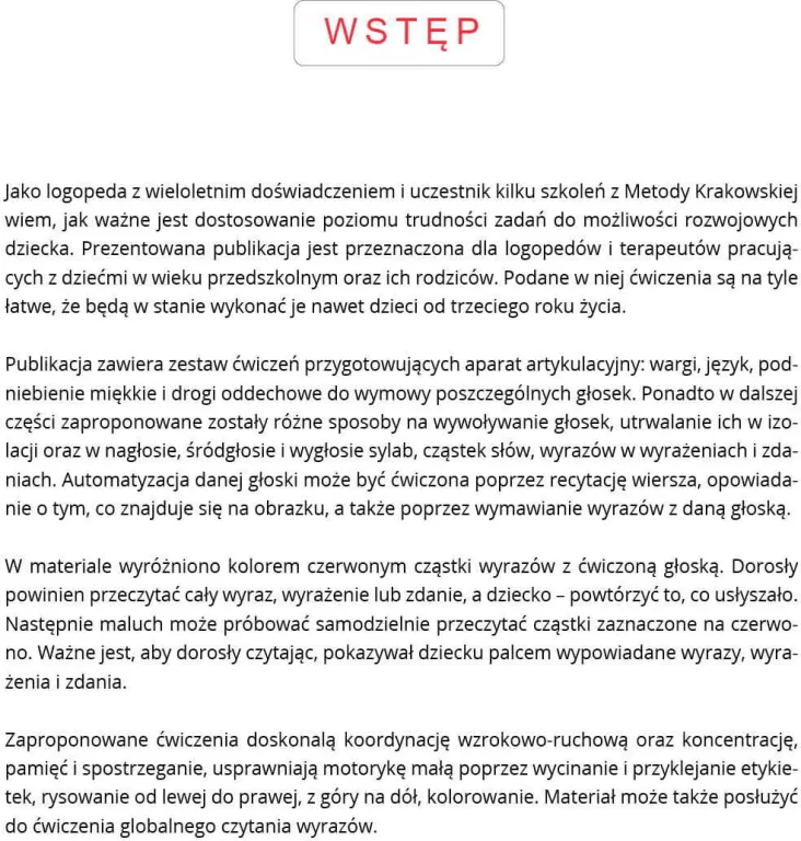 Ćwiczenia wprowadzające i utrwalające głoski K, G - tantis.pl