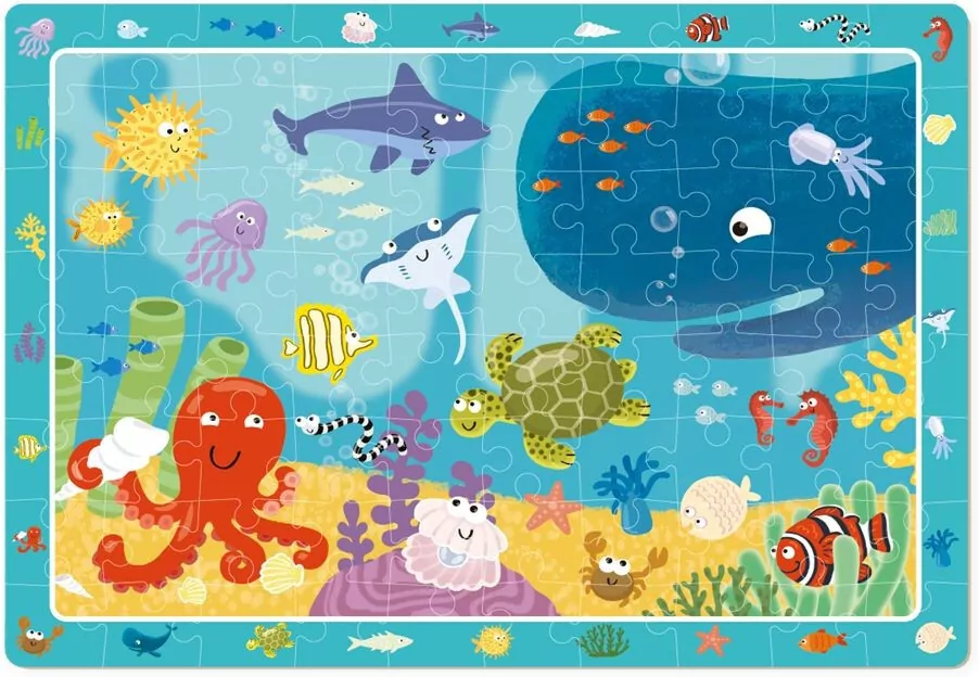 DODO. Puzzle obserwacyjne Zwierzęta morskie - tantis.pl