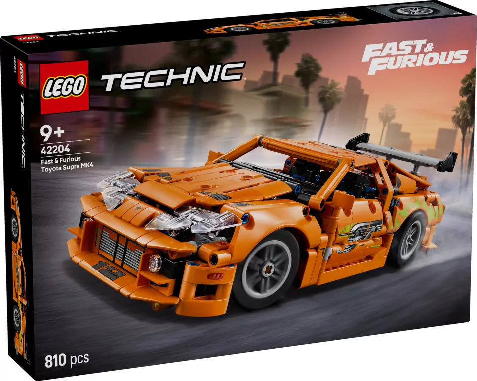 LEGO® Fast and Furious Toyota Supra MK4 42204 - tantis.pl