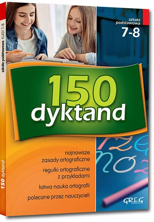 150 dyktand. Szkoła podstawowa, klasy 7-8 - tantis.pl