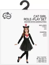 Strój dla dzieci Kotek dziewczynka 110/120cm