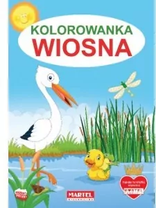 Wiosna. Kolorowanka - tantis.pl