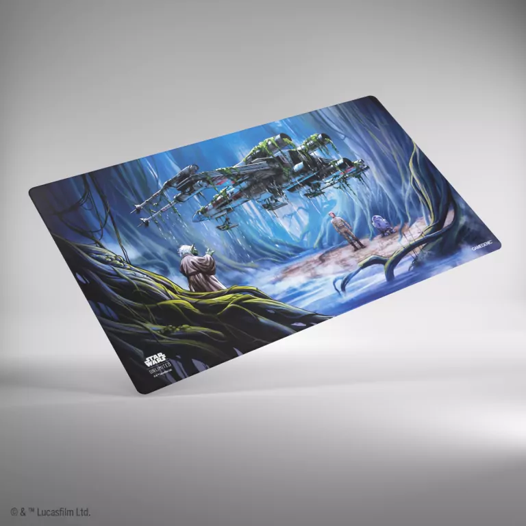 Gamegenic: Star Wars Unlimited Card Game - Game Mat - Dagobah - tantis.pl