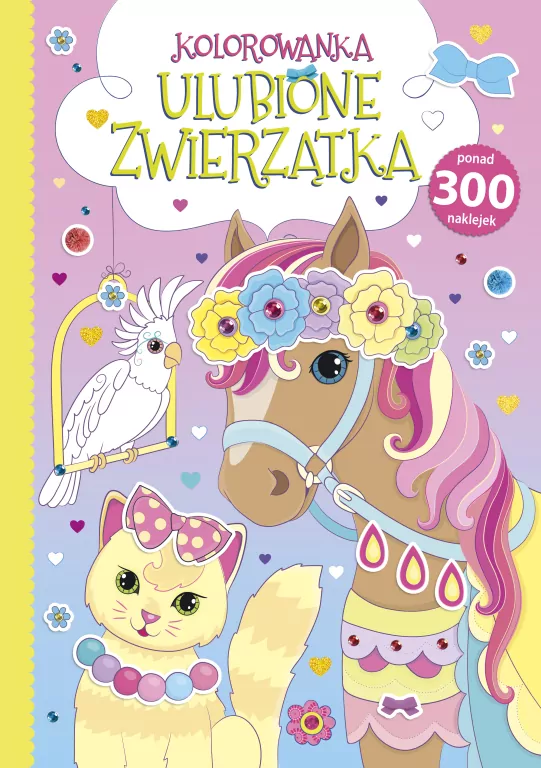 Ulubione zwierzątka. Kolorowanka - tantis.pl