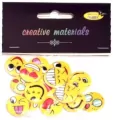 Guziki ozdobne Emoji 20mm - tantis.pl