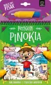 Przygody Pinokia. Malowanka z pisakiem wodnym - tantis.pl