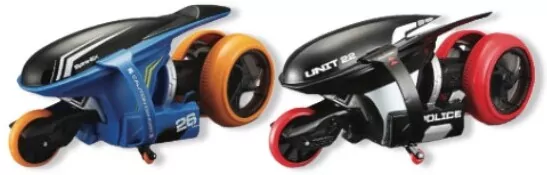 Cyklone motocykl 360 z pilotem niebieski - tantis.pl