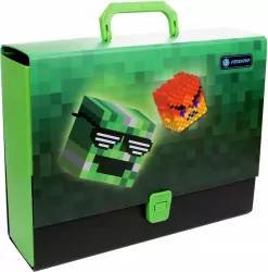 Teczka z rączką XL Pixel Hero 9cm Astrapap