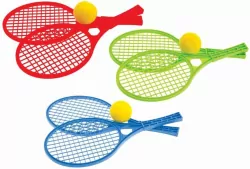 Rakietki do tenisa z miękką piłeczką mix