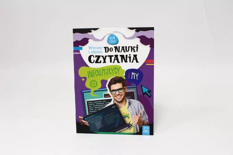 Wyrazy i zdania do nauki czytania. Informatycy i my - tantis.pl