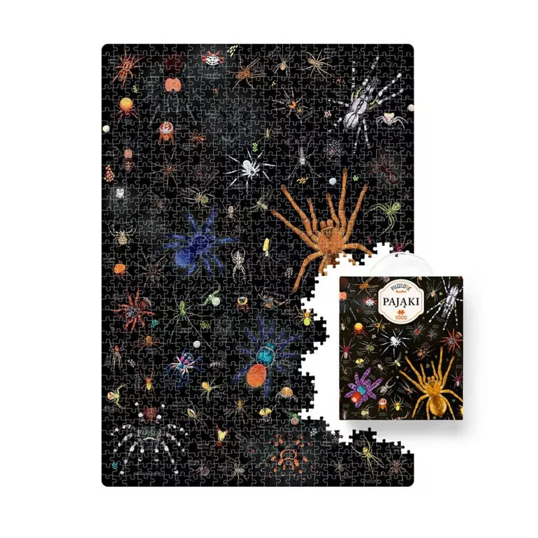 CzuCzu. Puzzlove. Pająki. 1000el. - tantis.pl
